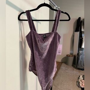Wild Fable velour bodysuit. Size medium!